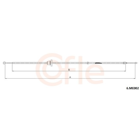 6.ME002 - Bonnet Cable 