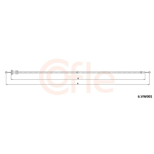 6.VK001 - Bonnet Cable 