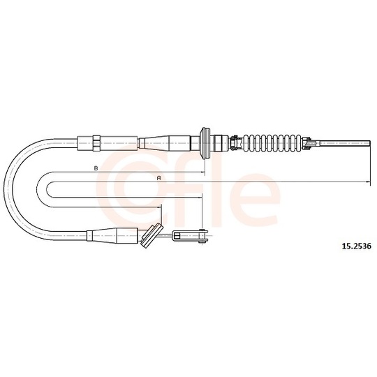 15.2536 - Clutch Cable 