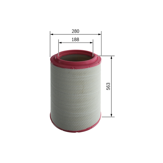 F 026 400 638 - Air filter 