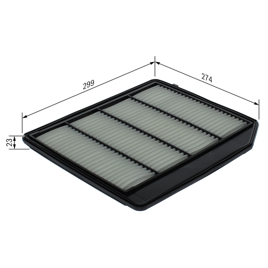 F 026 400 710 - Air filter 