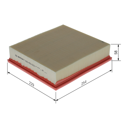 F 026 400 623 - Air filter 