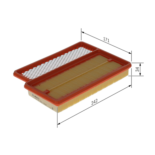 F 026 400 466 - Air filter 