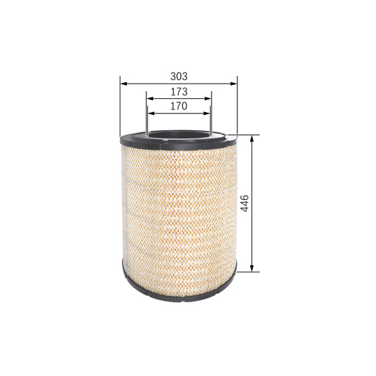 F 026 400 554 - Air filter 