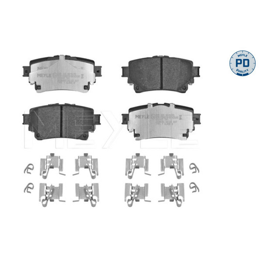 025 205 8215/PD - Brake Pad Set, disc brake 