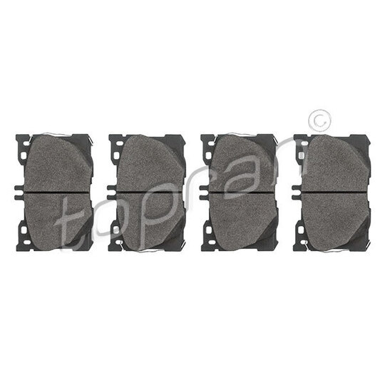 624 522 - Brake Pad Set, disc brake 