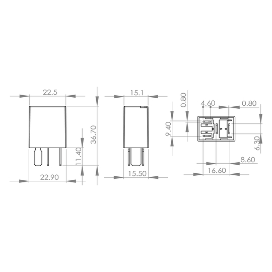 0 986 AH0 328 - Relay, main current 