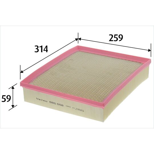 585558 - Air filter 