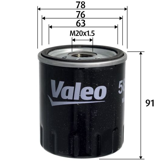 586156 - Oil filter 