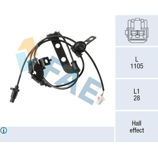 78571 - Sensor, wheel speed 