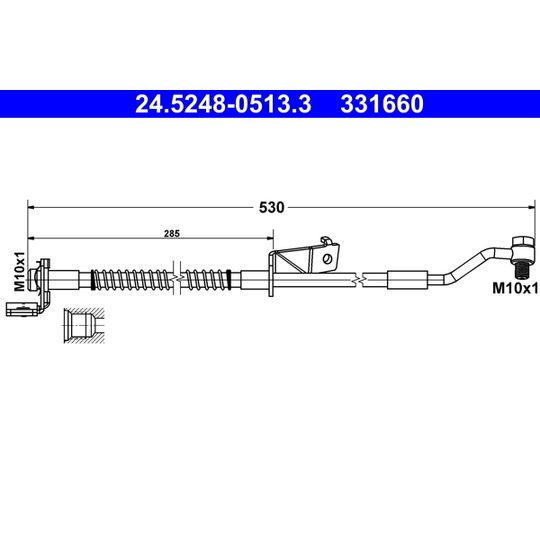 24.5248-0513.3 - Brake Hose 