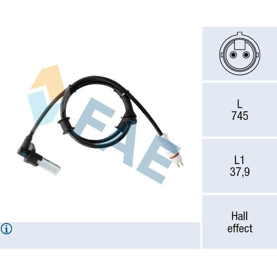 78554 - Sensor, wheel speed 