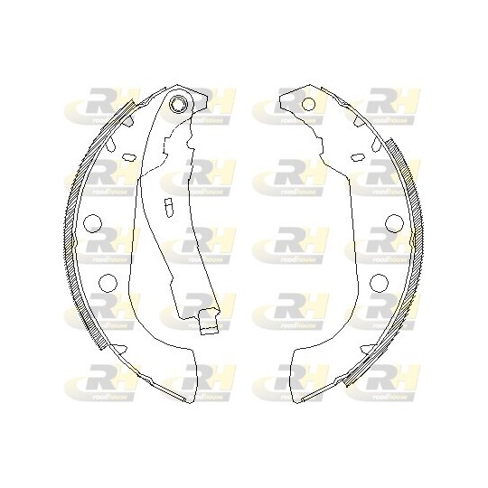 4135.01 - Brake Shoe Set 