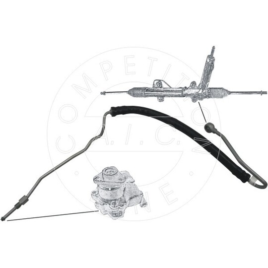 57536 - Hydraulic Hose, steering system 