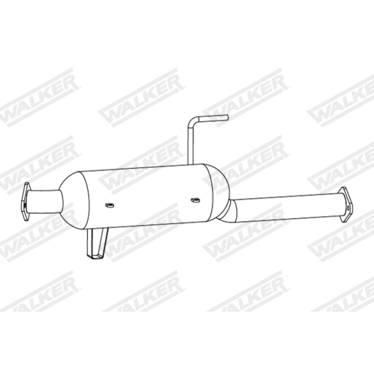73414 - Soot/Particulate Filter, exhaust system 