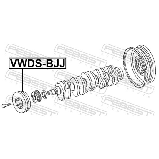 VWDS-BJJ - Rihmaratas, väntvõll 