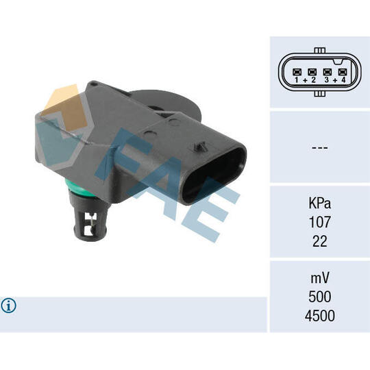 15271 - Sensor, intake manifold pressure 