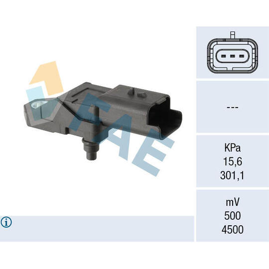 15270 - Sensor, intake manifold pressure 