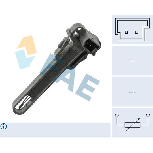 33926 - Sender Unit, interior temperature 