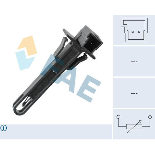 33923 - Sender Unit, interior temperature 