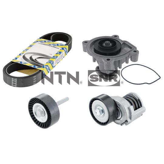 KAP857.140 - Water Pump + V-Ribbed Belt Set 