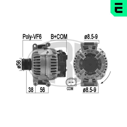 210850 - Alternator 