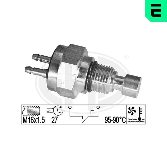 331038 - Temperature Switch, radiator fan 