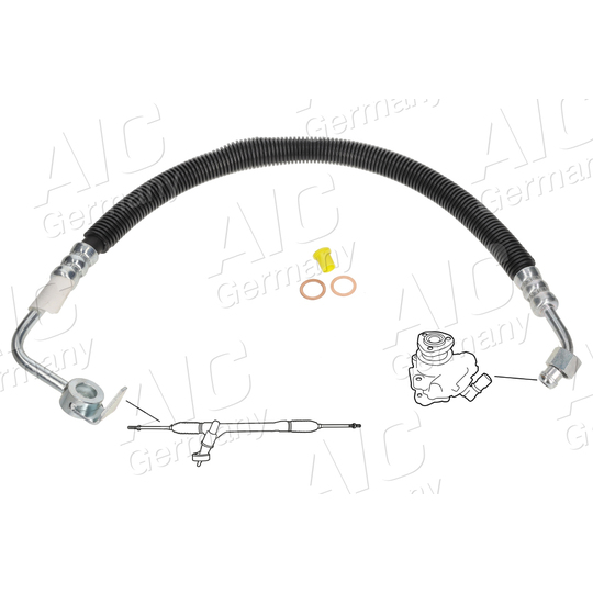 58629 - Hydraulic Hose, steering system 