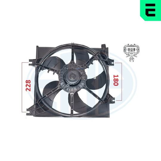 352100 - Fan, radiator 