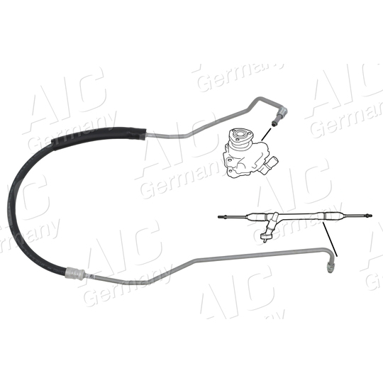 54948 - Hydraulic Hose, steering system 