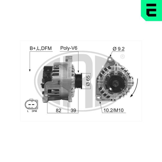 210076 - Alternator 