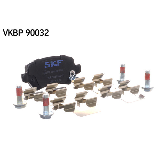 VKBP 90032 A - Brake Pad Set, disc brake 