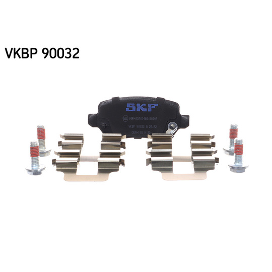 VKBP 90032 A - Brake Pad Set, disc brake 