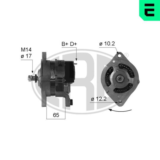 210248A - Alternator 