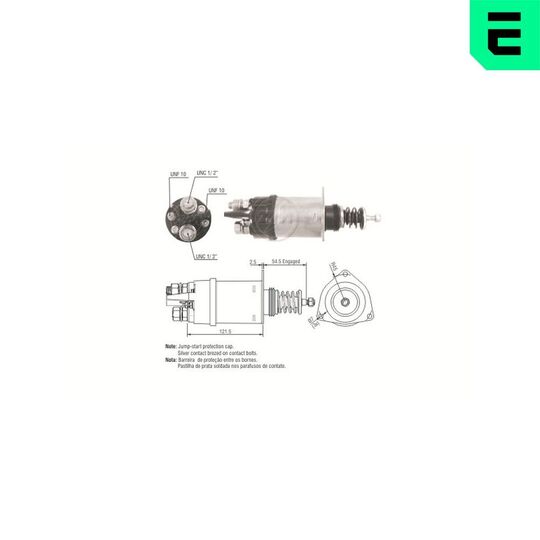 ZM362 - Solenoid Switch, starter 