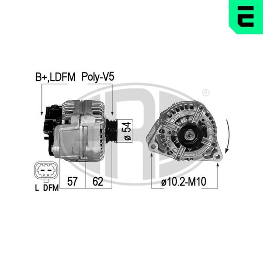 210834A - Alternator 