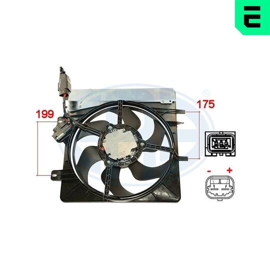 352055 - Fan, radiator 