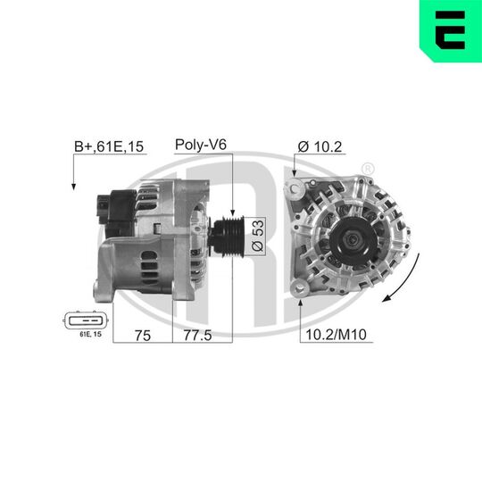 210012A - Alternator 