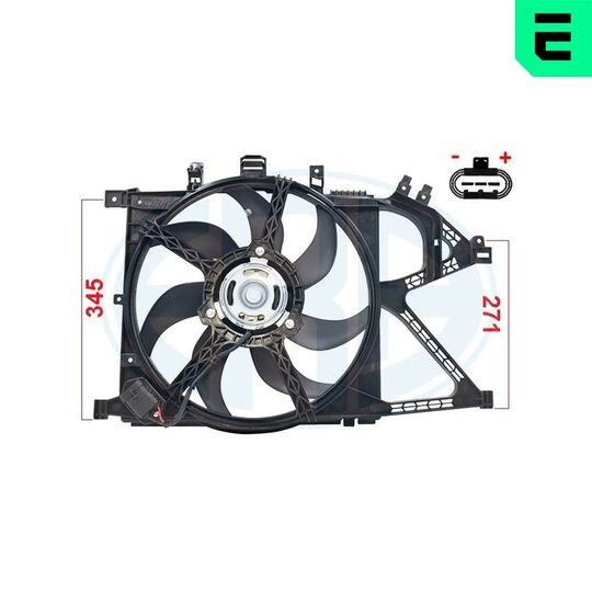 352127 - Fan, radiator 