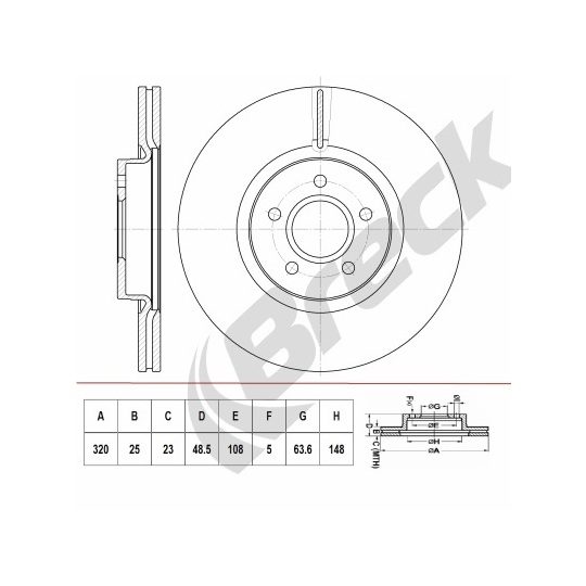 BR 417 VA100 - Piduriketas 