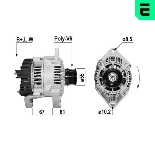 210676A - Alternator 