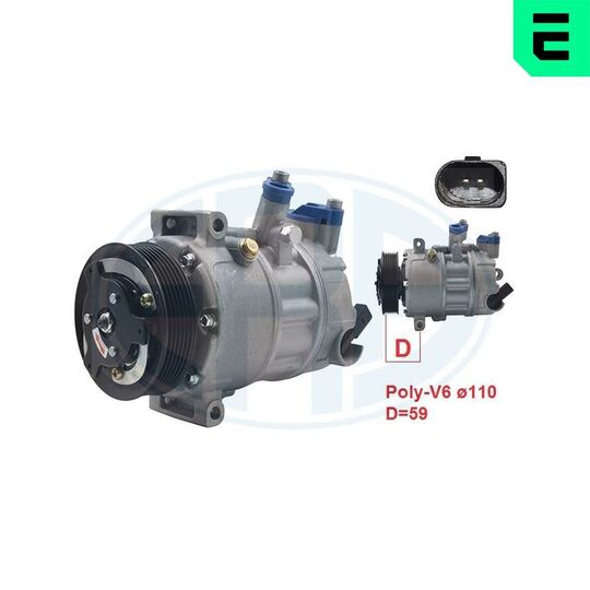 670001 - Compressor, air conditioning 