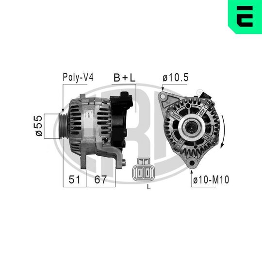 210857A - Alternator 