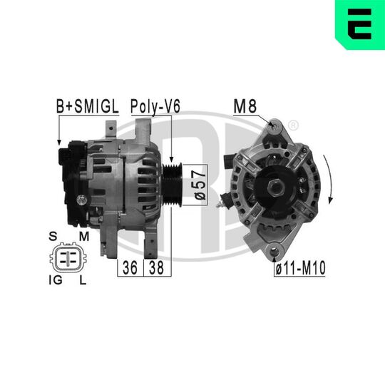 210889 - Alternator 