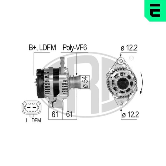 210826A - Alternator 