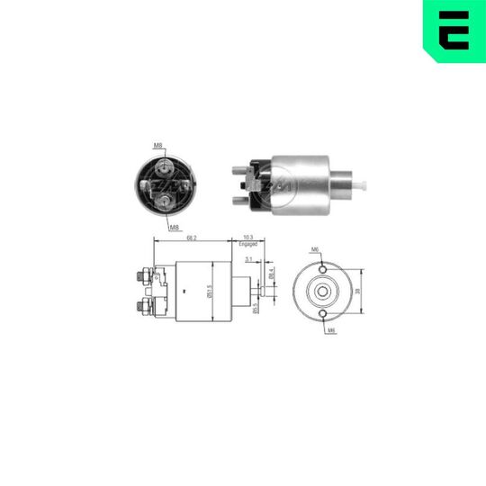 Solenoid Switch, starter