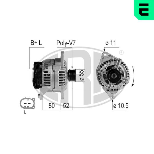 210723A - Alternator 