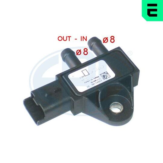 550774A - Sensor, exhaust pressure 