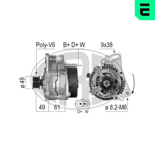 210121A - Alternator 