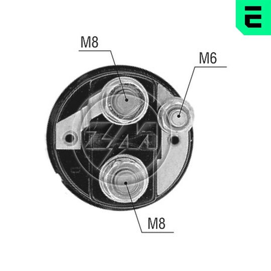 ZM76296 - Reparationssats, startmotor 